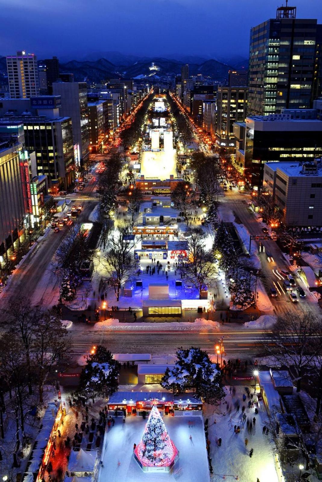 Hotel Sunroute Sapporo Exterior foto