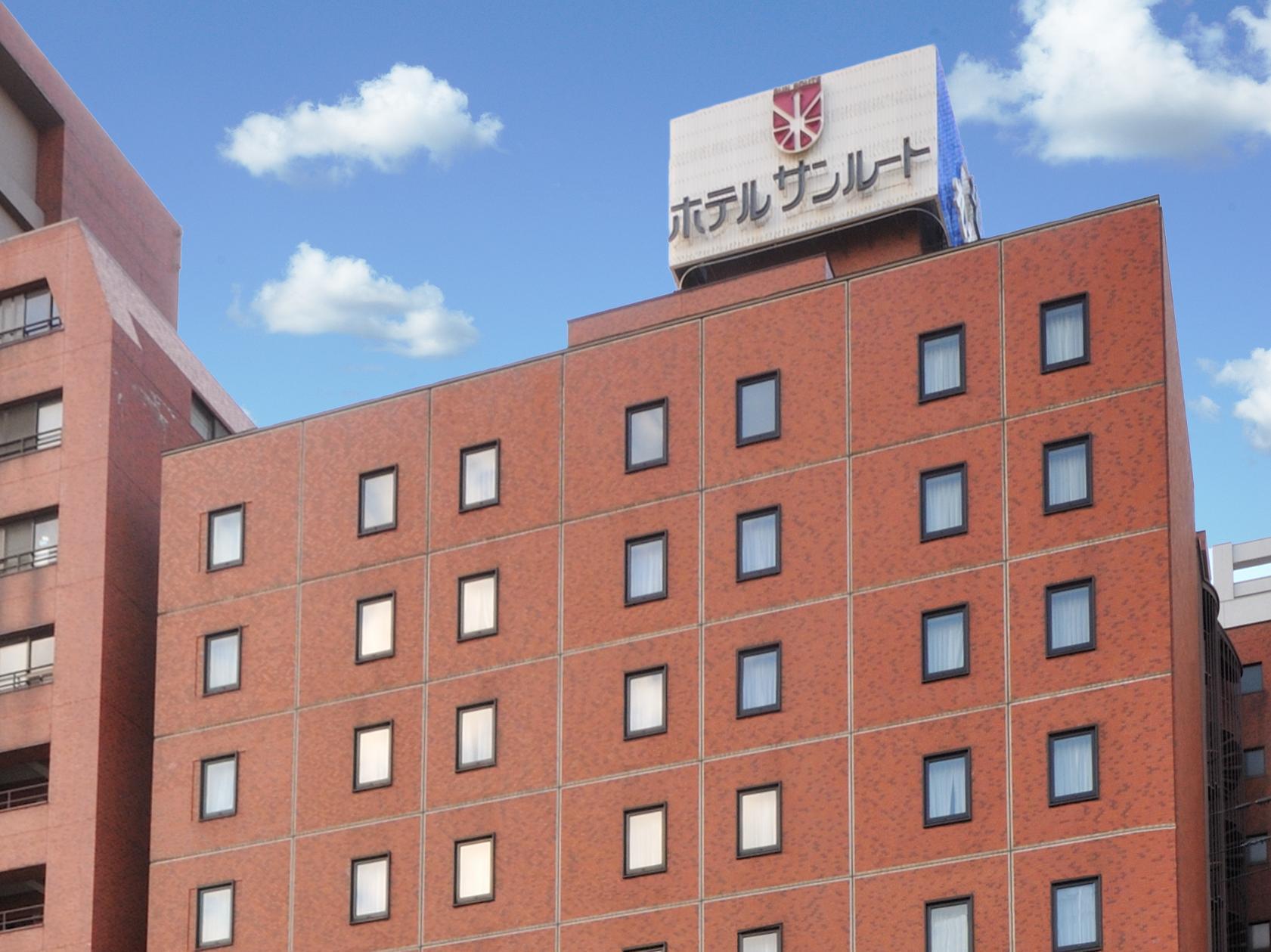 Hotel Sunroute Sapporo Exterior foto